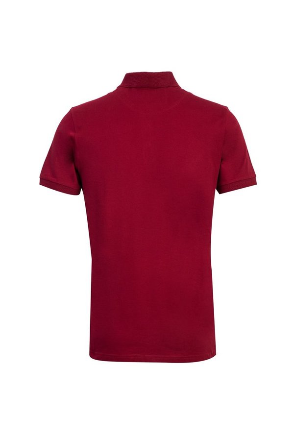 Kigili Herren Polo Shirt - Slim Fit - Rot